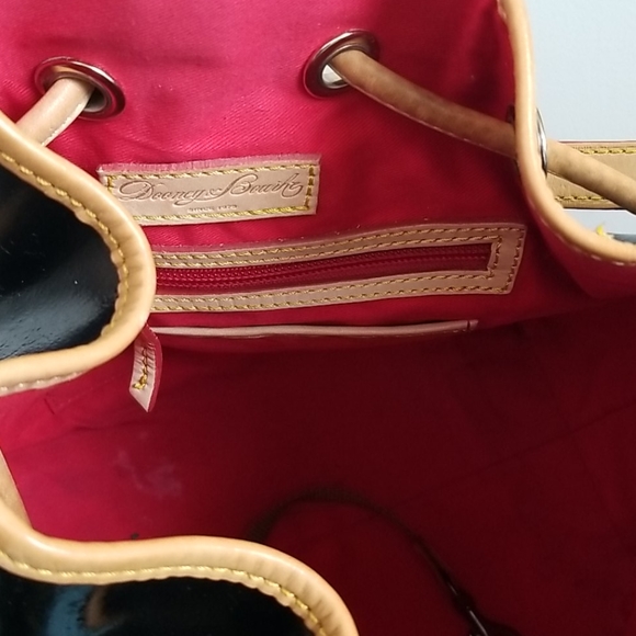 Dooney and Bourke Patent drawstring bag - Picture 6 of 10